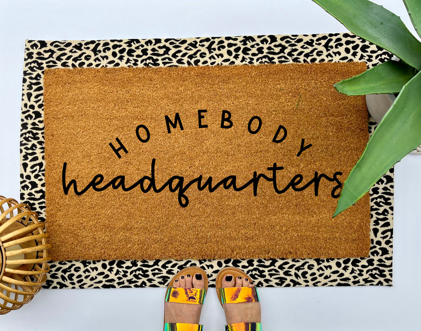 Homebody Headquarters Coir Doormat | Outdoor Coir Doormats