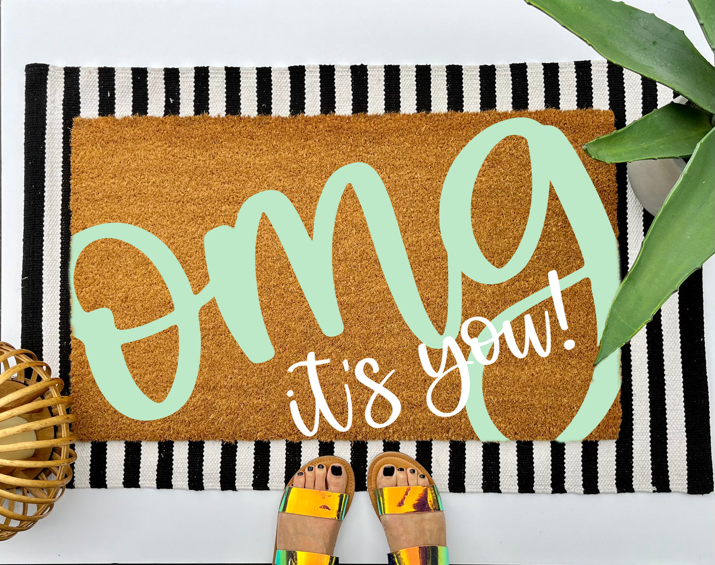 OMG it's you Coir Doormat