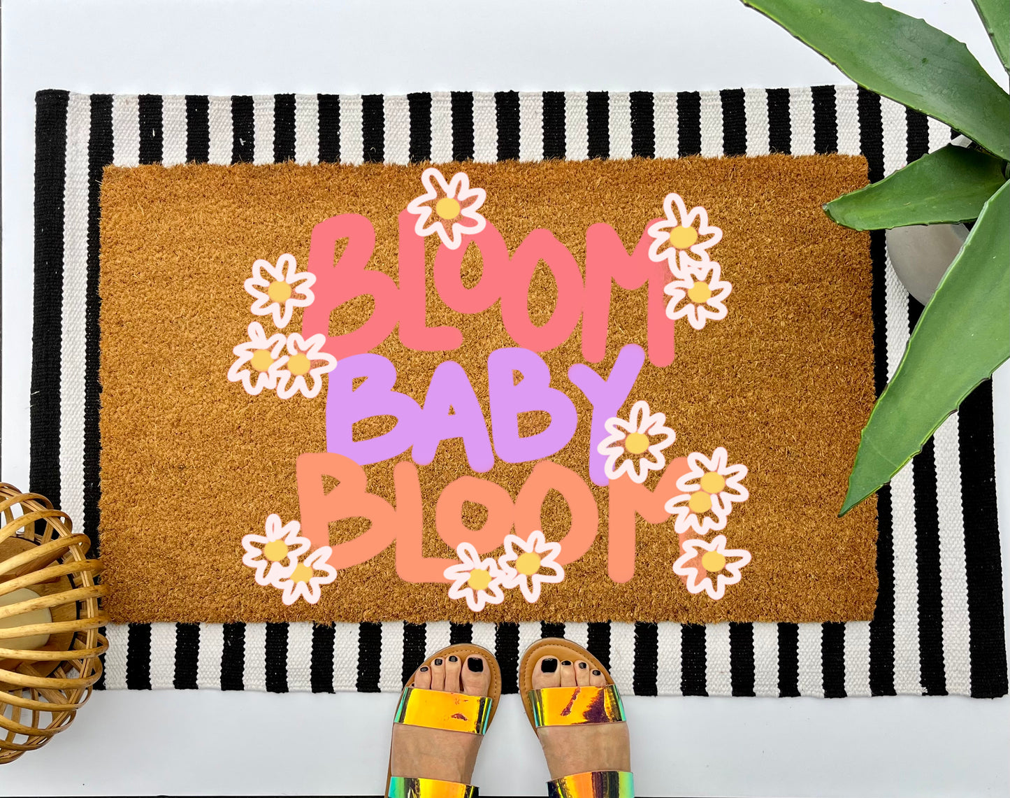 Bloom Baby Bloom Coir Doormat
