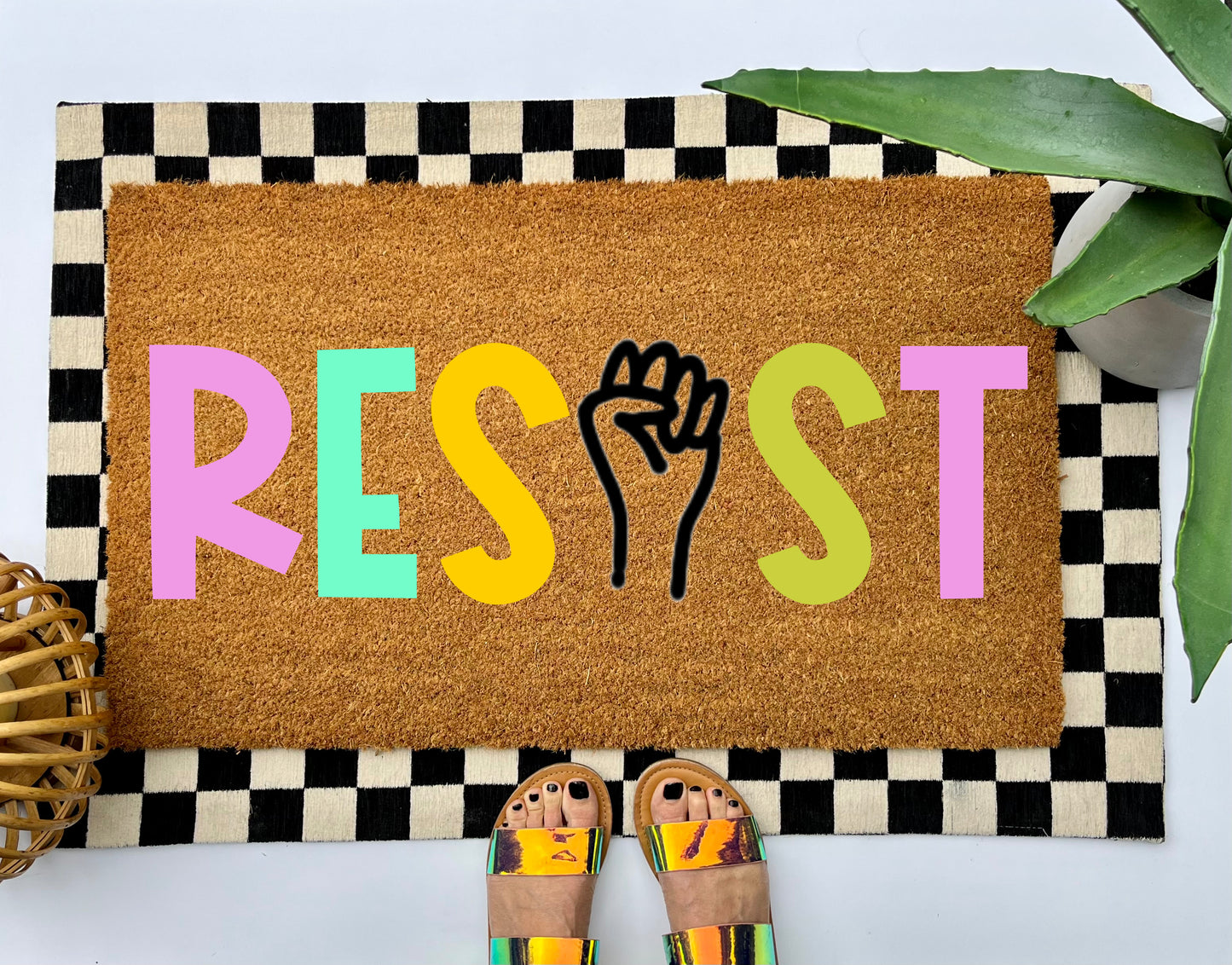 Resist Coir Doormat