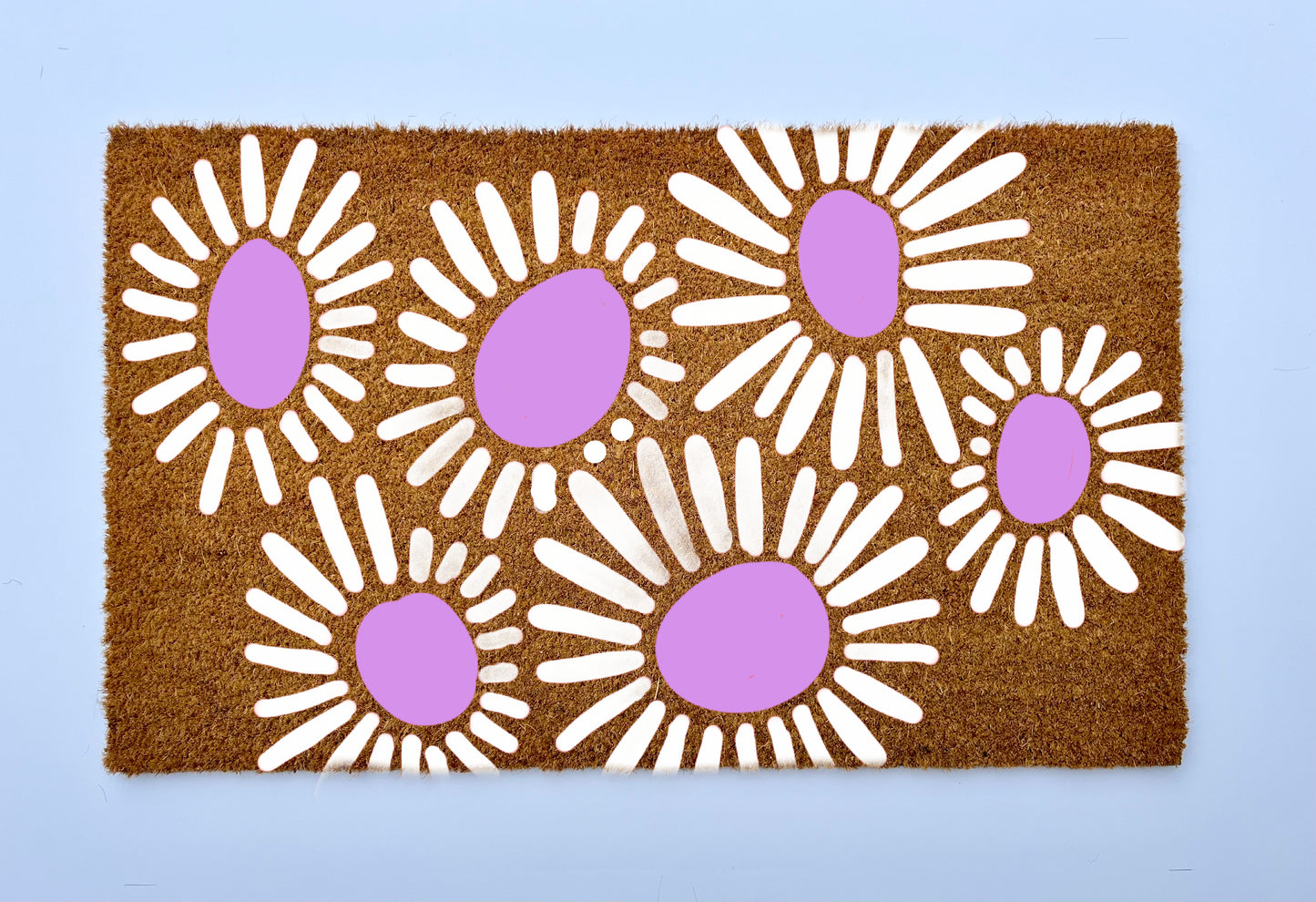 Daisies Coir Doormat