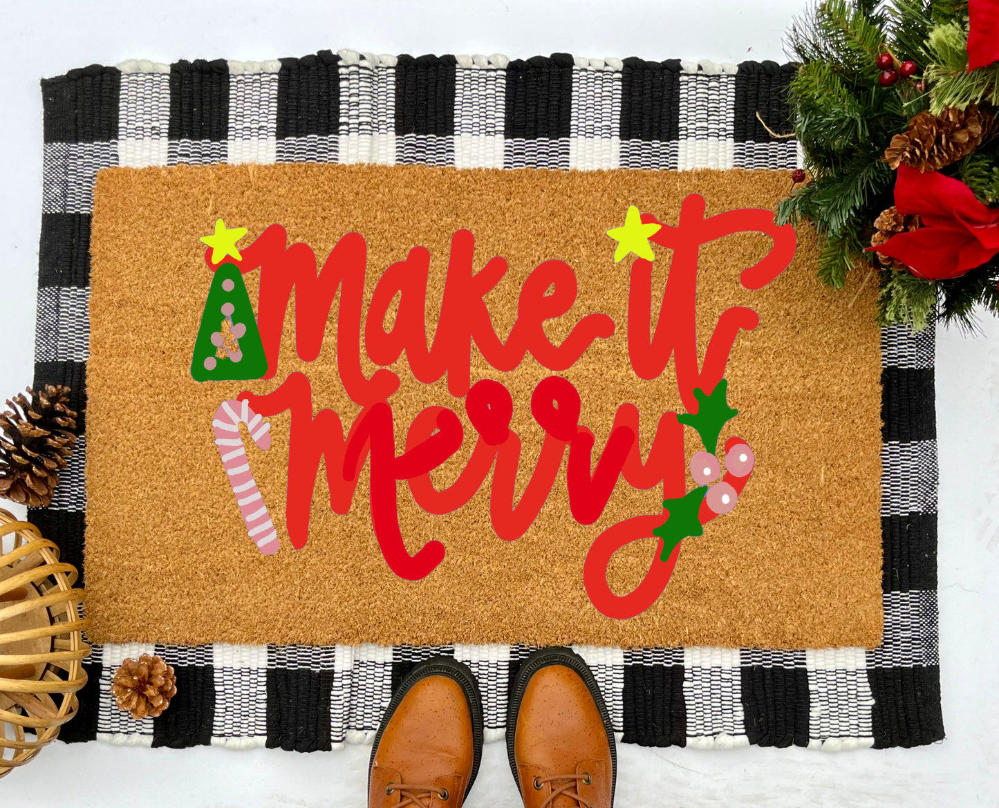 Make it Merry Doormat