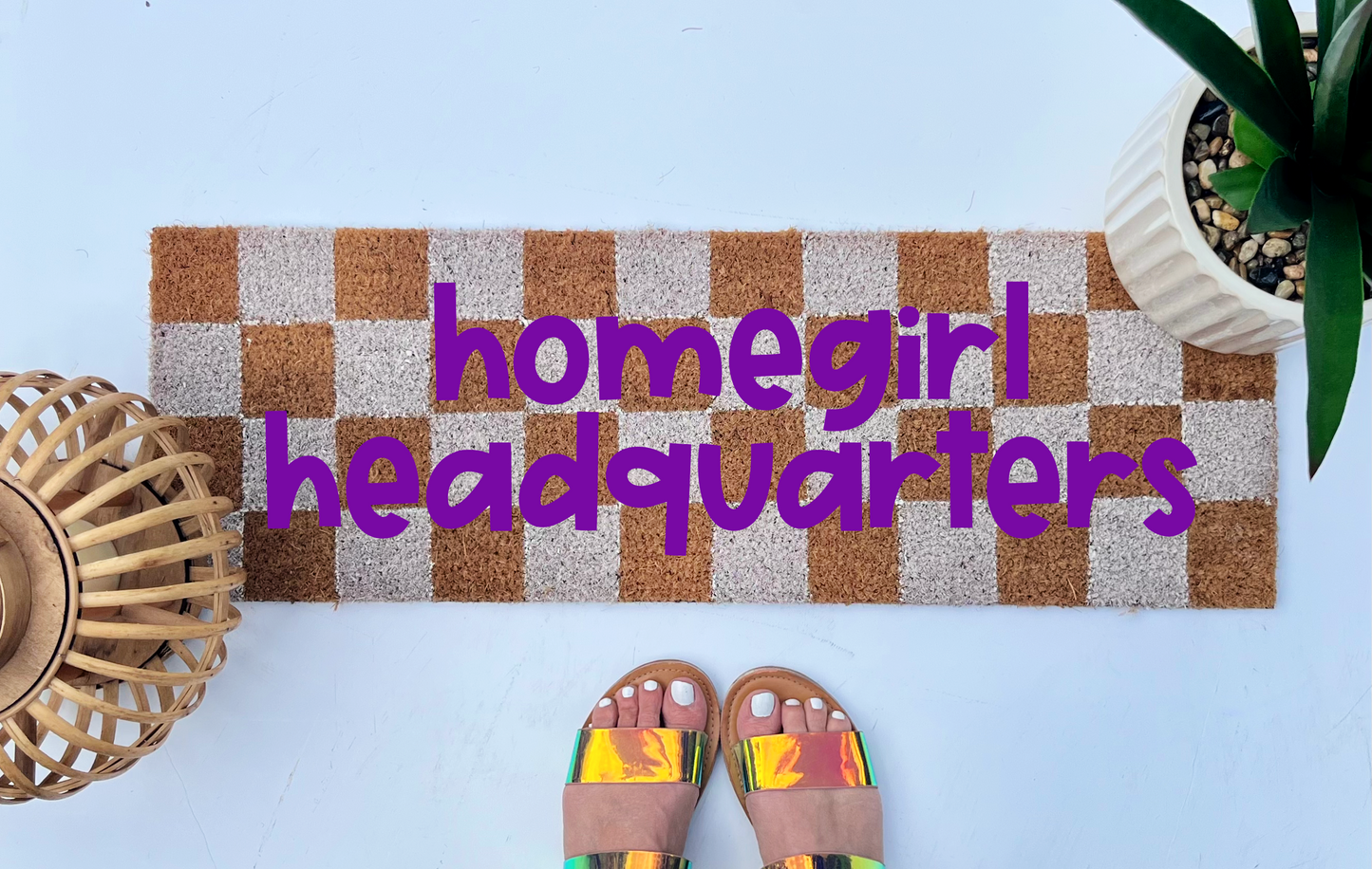 Children's Playhouse Coir Doormat