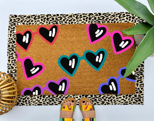 Sunglasses Coir Doormat