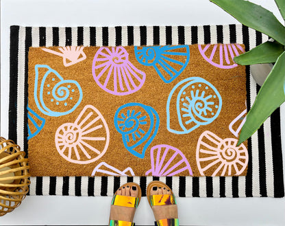 Shells Coir Doormat