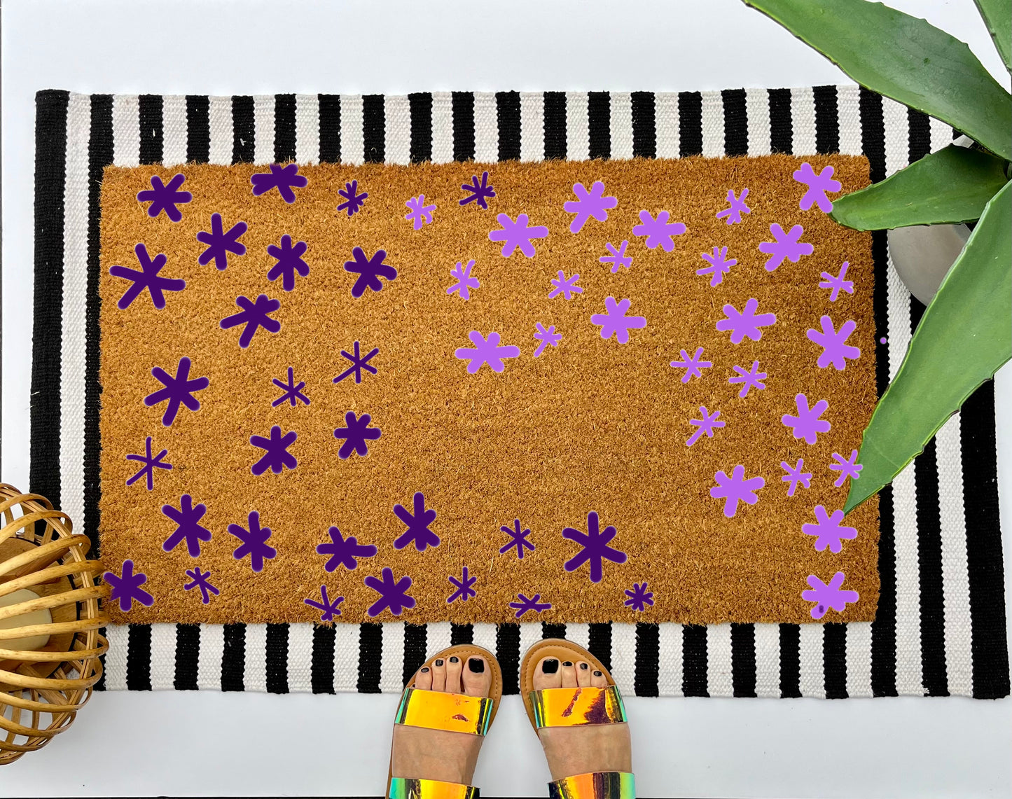 Celestial Coir Doormat
