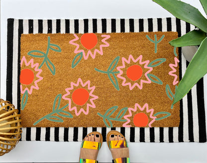 Sunflower Coir Doormat