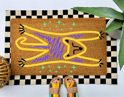 Mystic Tiger Coir Doormat