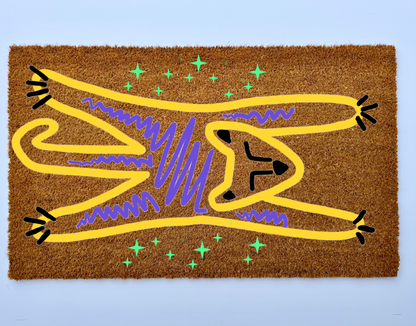 Mystic Tiger Coir Doormat