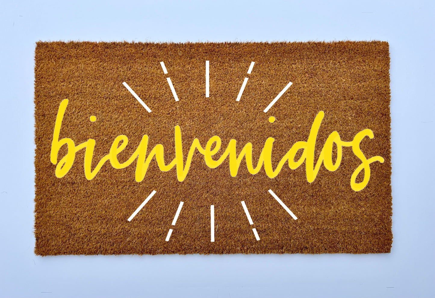 Bienvenidos Coir Doormat